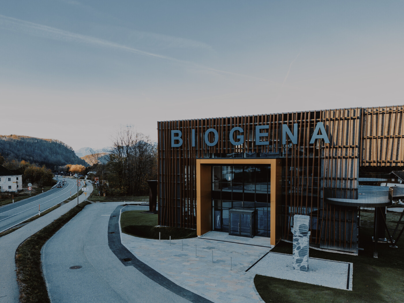 Sediul de producție BIOGENA GOOD HEALTH WORLD din Koppl, lângă Salzburg