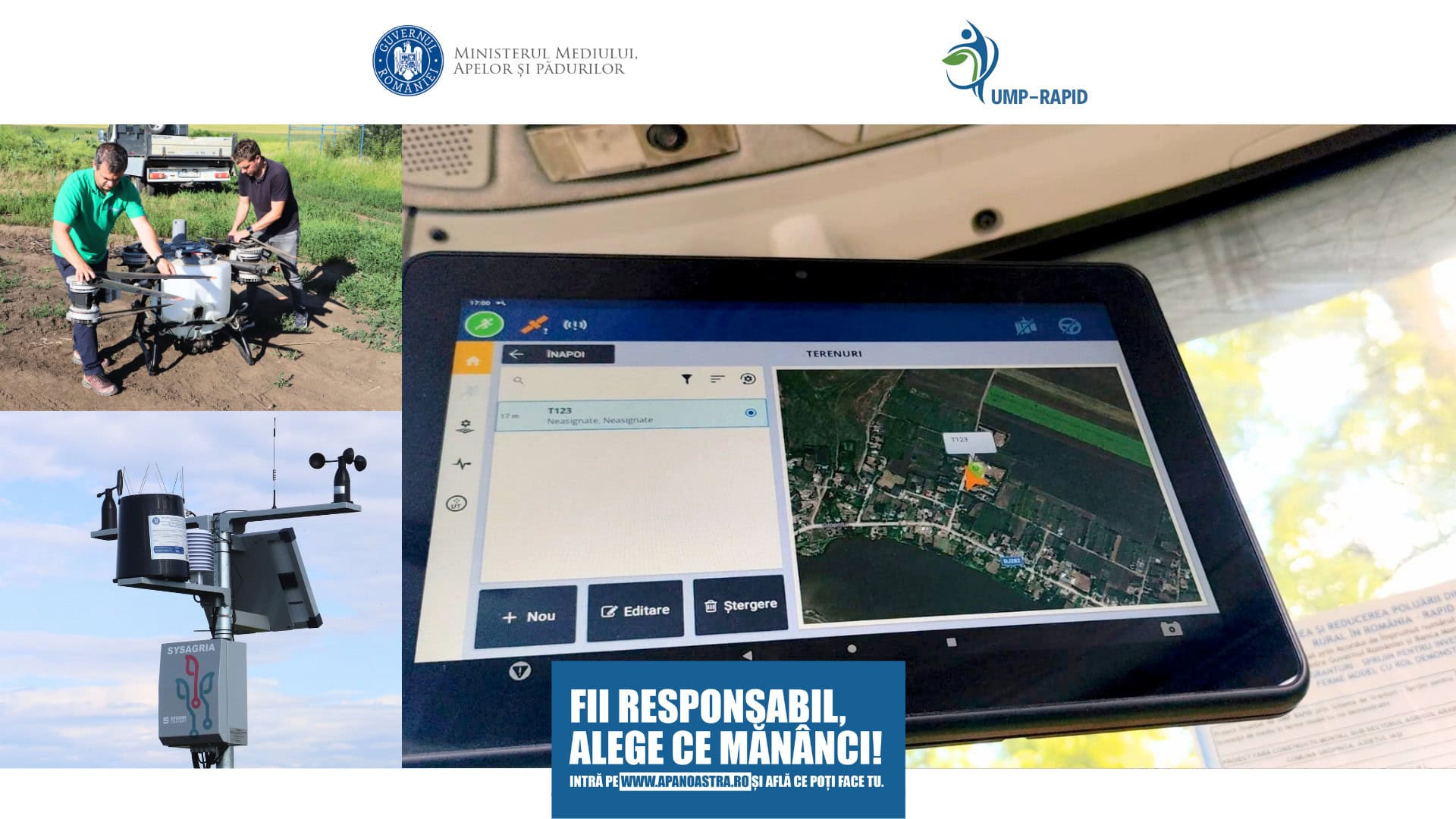 proiectul RAPID apanoastra.ro ministerul mediului poluare agricultura ferma