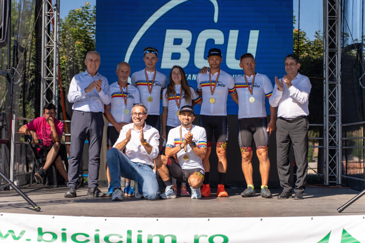 Echipa României a obținut la Alba Iulia cinci medalii, la Campionatul Balcanic de Mountain Bike Maraton