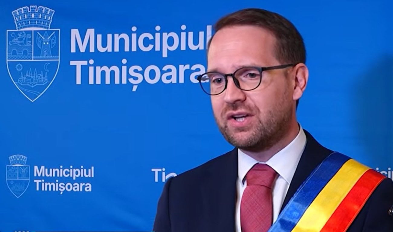 Dominic Fritz pierde mandatul de primar al Timișoarei. CCR a validat prevederea care îl lasă fără funcție în 30 de zile