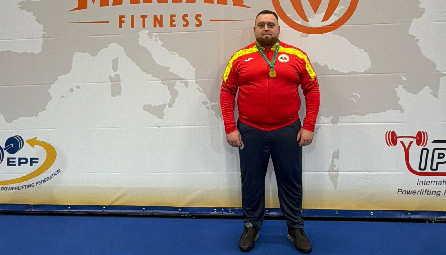 Rezultate foarte bune pentru Florin Lupaș, sportiv al CS Unirea Alba Iulia, la Campionatul European de Împins din culcat