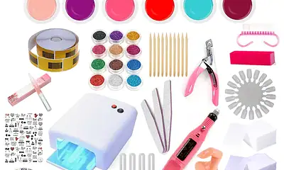 kit de unghii emag