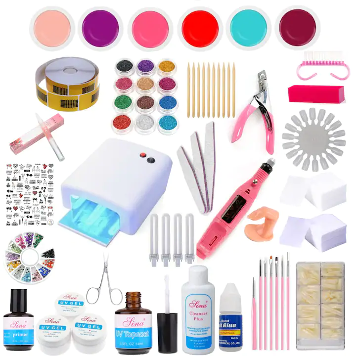 kit de unghii emag
