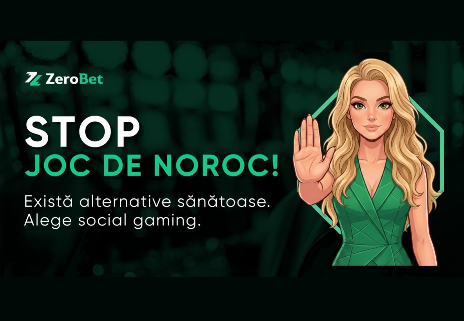 ZeroBet surprinde România cu mesajul „Stop Joc de Noroc!”. Coincidență sau strategie? (P)