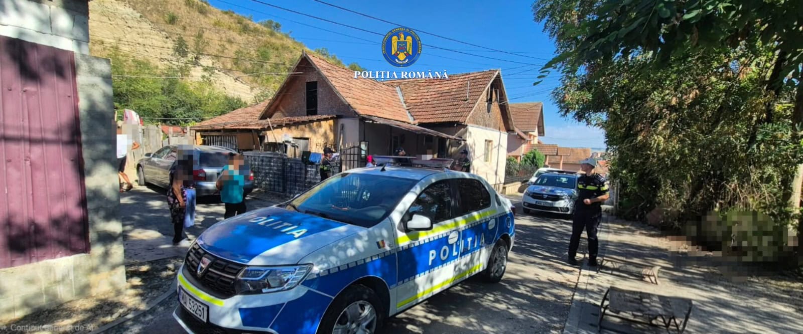 FOTO Acțiune a polițiștilor în Aiud: Amenzi de peste 4.000 de lei și zeci de persoane și mașini verificate