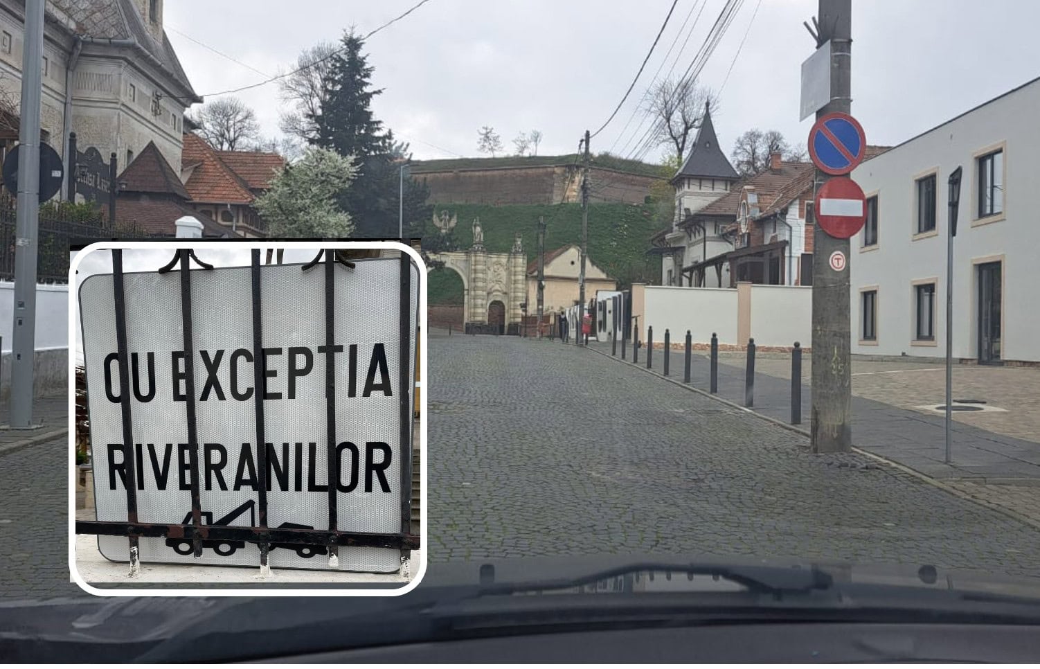 De ce sunt restricții „Cu excepția riveranilor” pe unele străzi din Alba Iulia. Explicațiile primăriei 