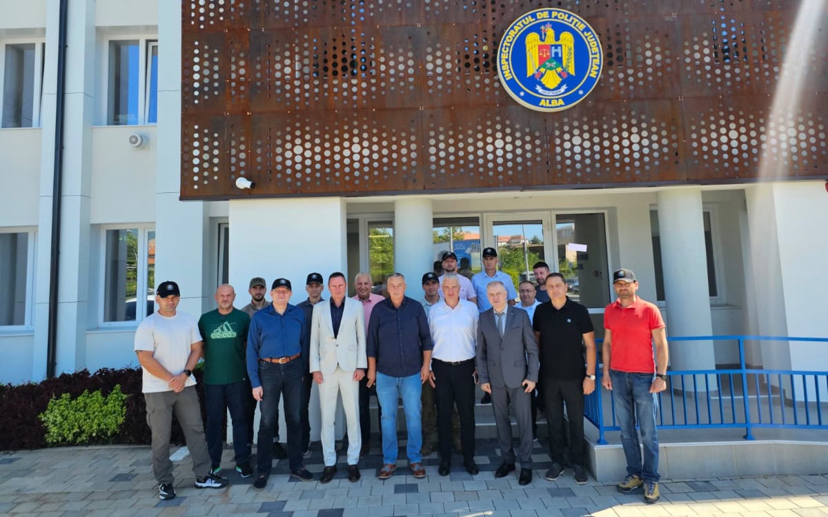 Membrii Asociației Internaționale a Polițiștilor - Regiunea I Alba s-au reunit la întânirea anuală. Bilanț și noi priorități