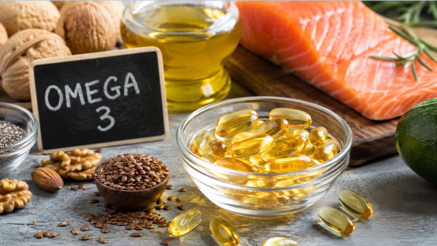 Suplimentele cu Omega-3 și sănătatea creierului. Un nou studiu pune sub semnul întrebării beneficiile pentru memorie