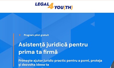 program pilot gratuit asistenta juridica pentru tineri asociatia stiati ca legal4you(th)
