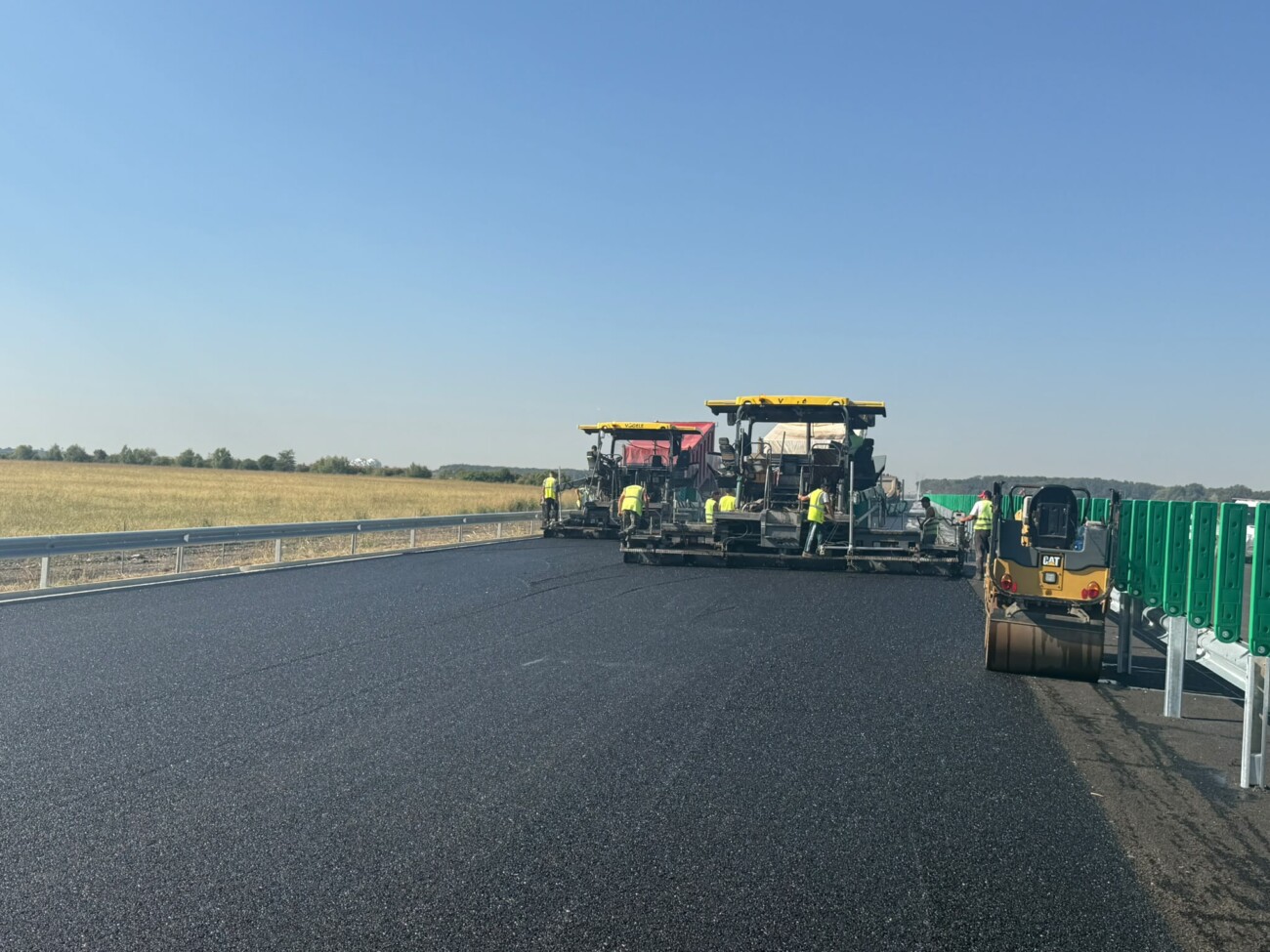 RETTER, cel mai mare progres în lucrările de autostrăzi. A depășit UMB. Va termina cu 7 luni mai repede sectorul său din A0 Nord