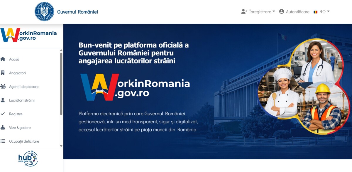 ANOFM a autorizat online primele agenții de plasare a lucrătorilor străini. Cum funcționează platforma WorkinRomania.gov.ro